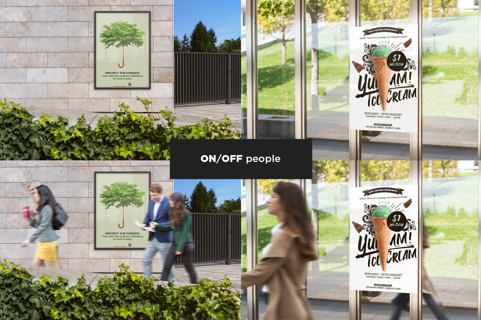 Outside Poster Mock-Up&#039;s