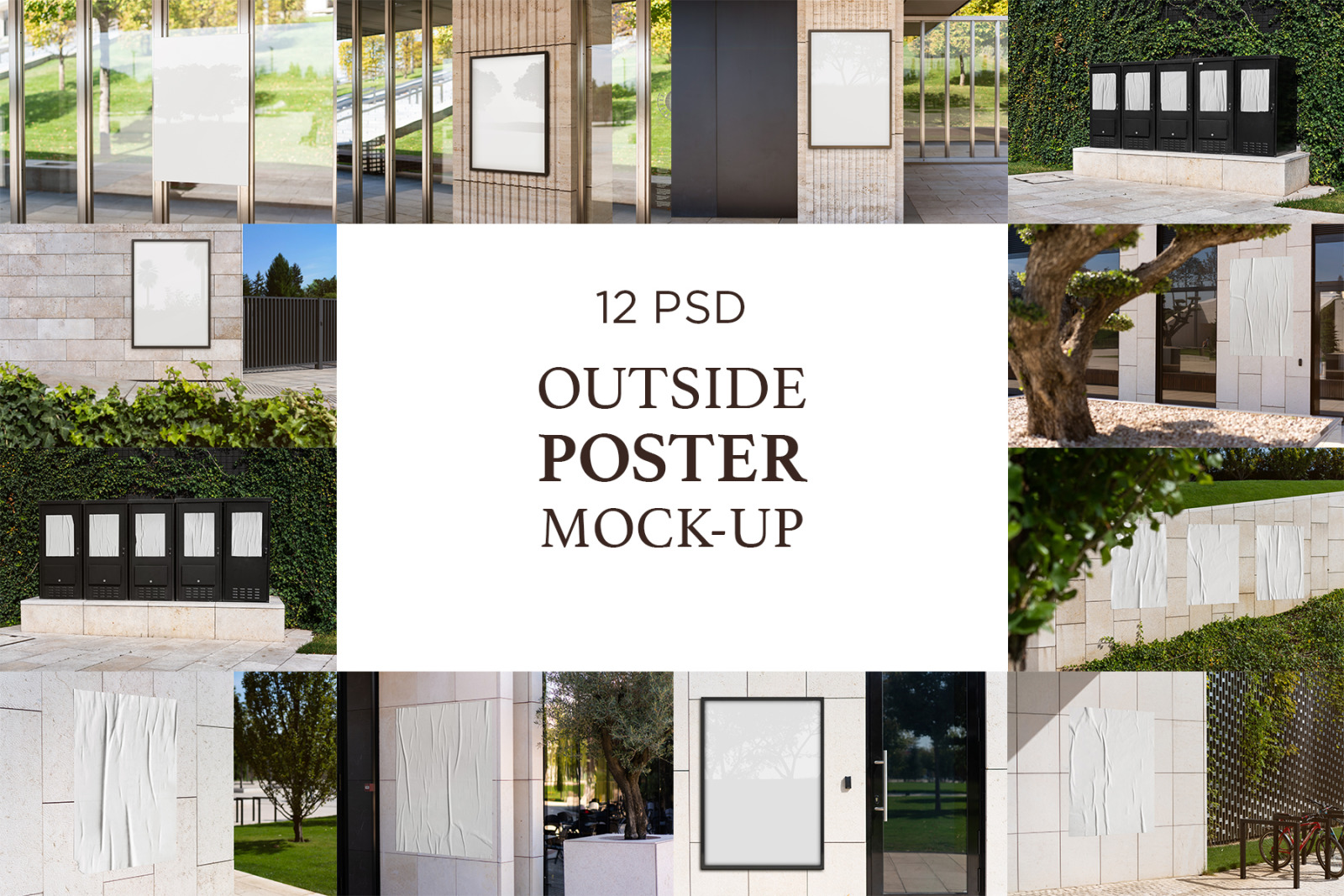 Outside Poster Mock-Up&#039;s