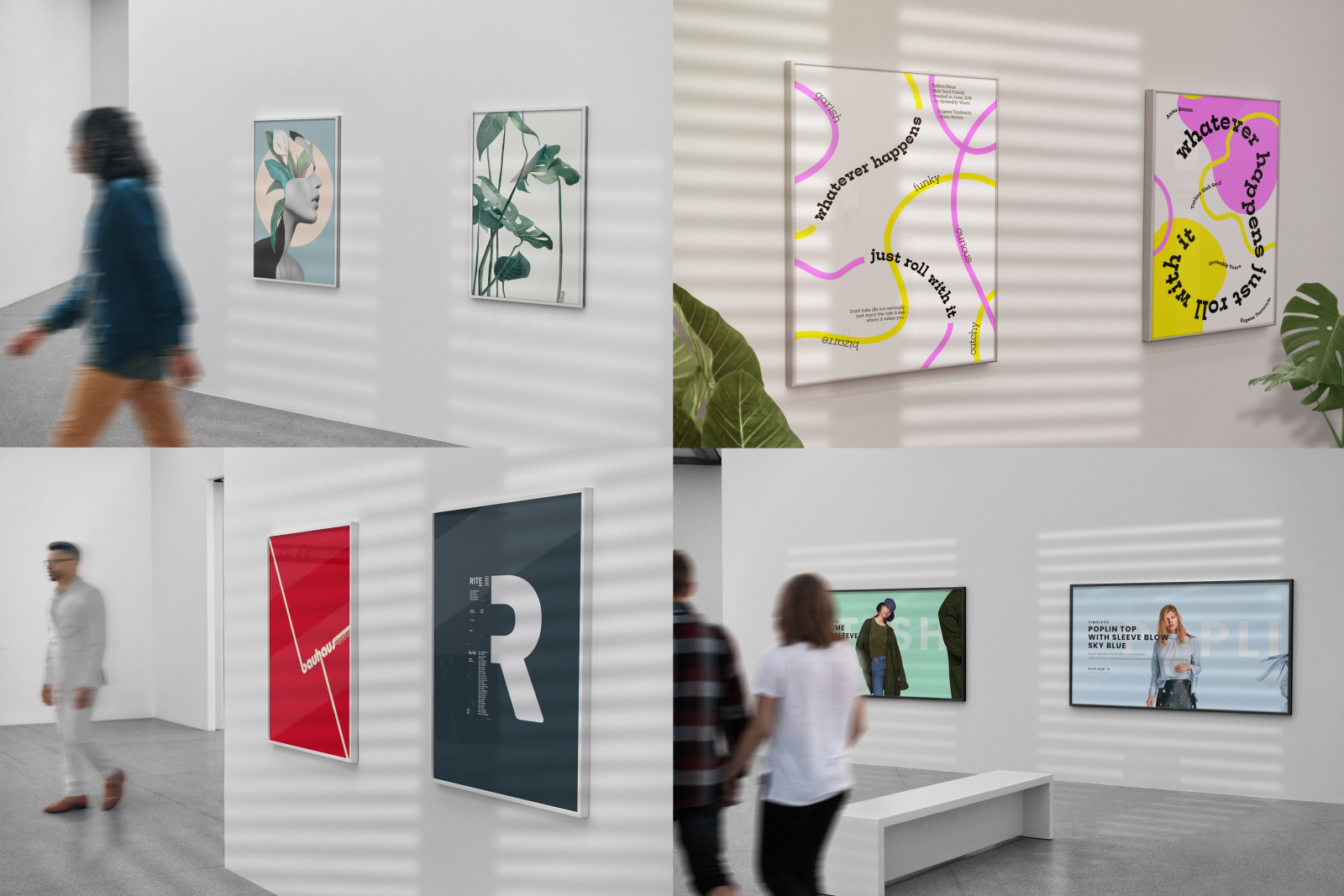 Art Gallery MockUp / Poster Art Gallery MockUp / Poster