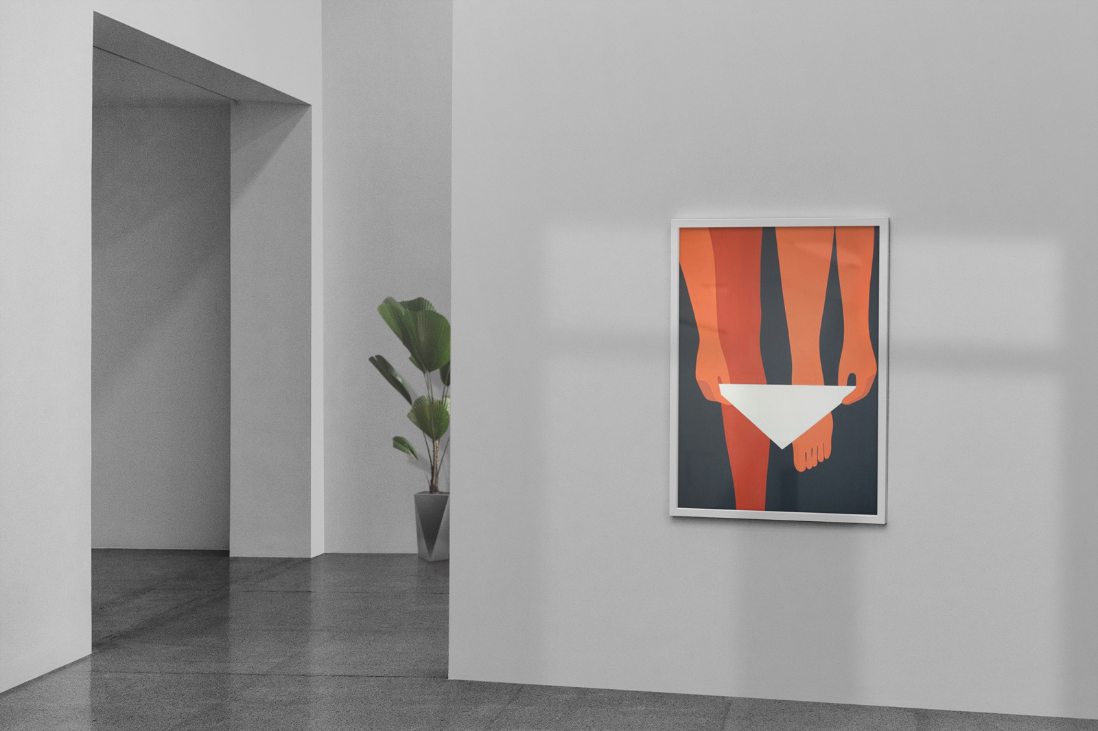 Art Gallery MockUp / Poster