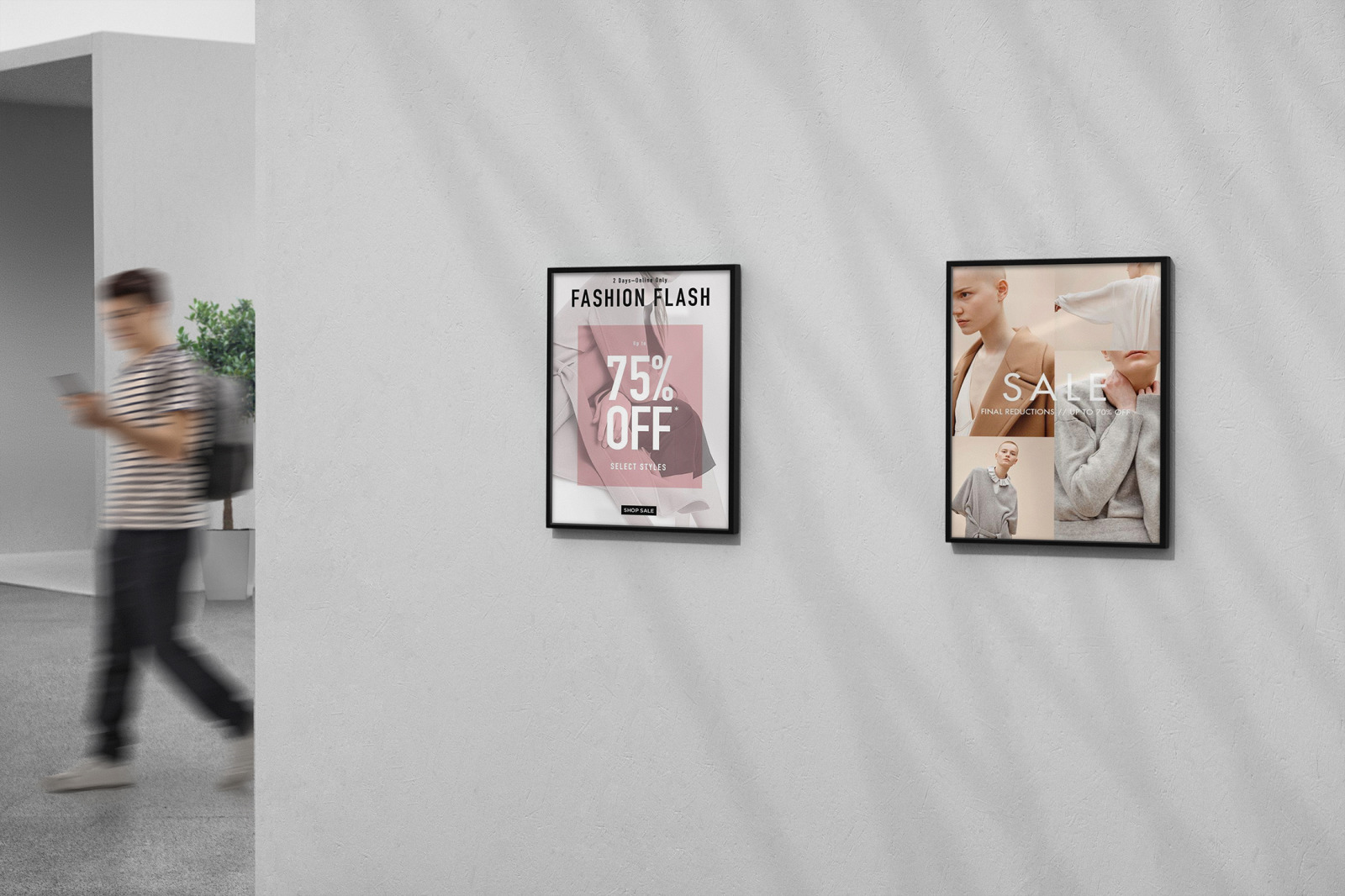 Art Gallery MockUp / Poster Art Gallery MockUp / Poster