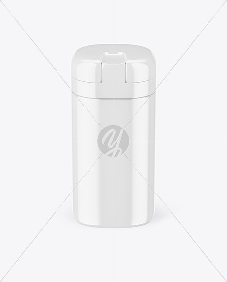 Glossy Coffee Jar Mockup