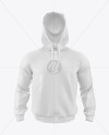 Men's Hoodie with Zipper Mockup - Front View