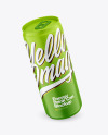 330ml Matte Drink Can Mockup