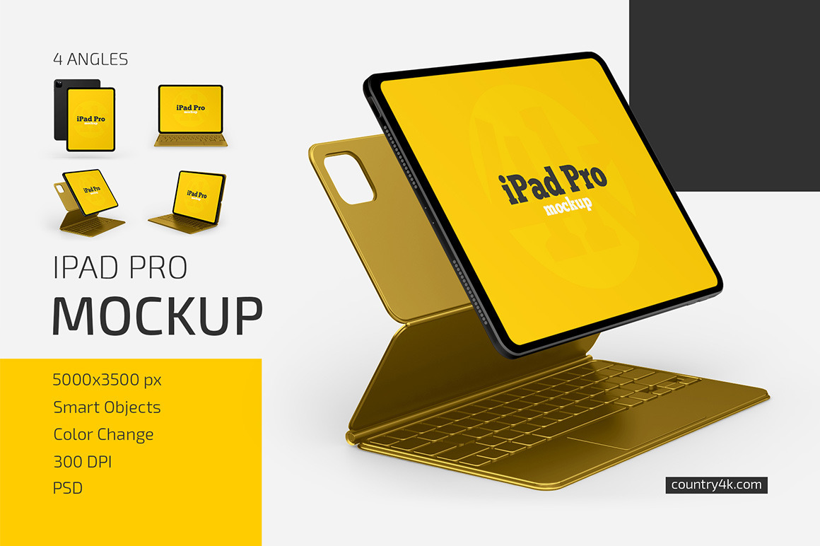iPad Pro Mockup Set iPad Pro Mockup Set