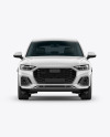 Crossover SUV Mockup – Front View