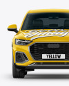 Crossover SUV Mockup – Front View