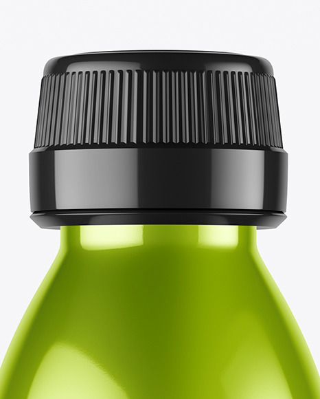 Metallic Bottle Mockup