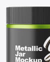 Metallic Jar Mockup