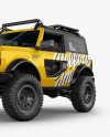 Off-Road SUV Mockup - Half Side View (Hero Shot)