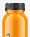 Glossy Plastic Drink Bottle Mockup