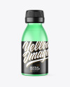 Frosted Color Glass Bottle Mockup