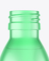 Frosted Color Glass Bottle Mockup