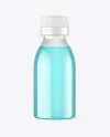 Clear Glass Bottle Mockup