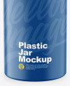 Matte Plastic Jar Mockup