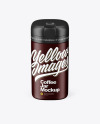 Matte Coffee Jar Mockup