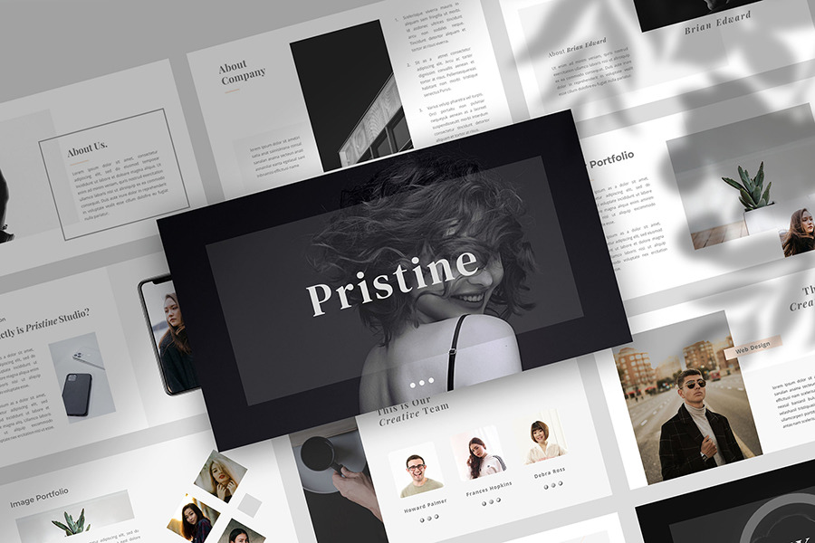 Pristine Powerpoint Template Pristine Powerpoint Template
