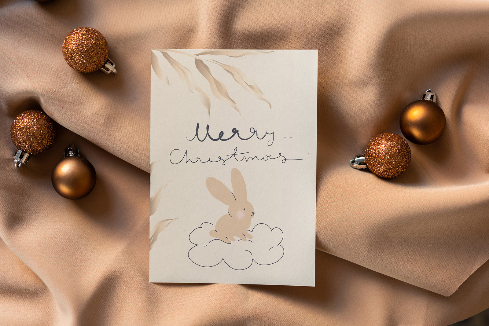 Christmas Postcard Mock-Ups