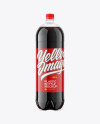 PET 2.5L Bottle with Cola Mockup