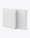 Hardcover Books w/ Fabric Cover Mockup