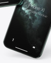 Two Apple iPhones 11 Pro Mockup