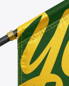 Flag Mockup - Front View