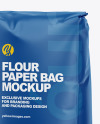 Matte Paper Flour Bag Mockup