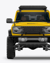 Off-Road SUV Mockup - Front View