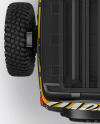 Off-Road SUV Mockup - Top View