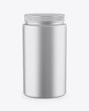 Metallic Jar Mockup