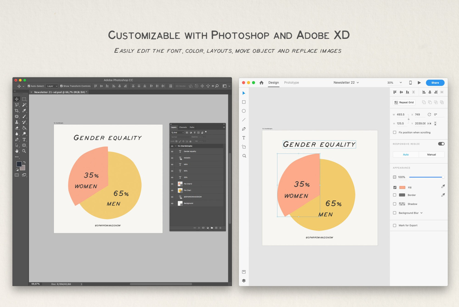 Charts and Graphs Social Kit