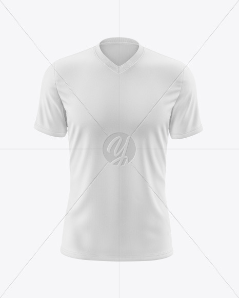 Men’s V-Neck T-Shirt Mockup