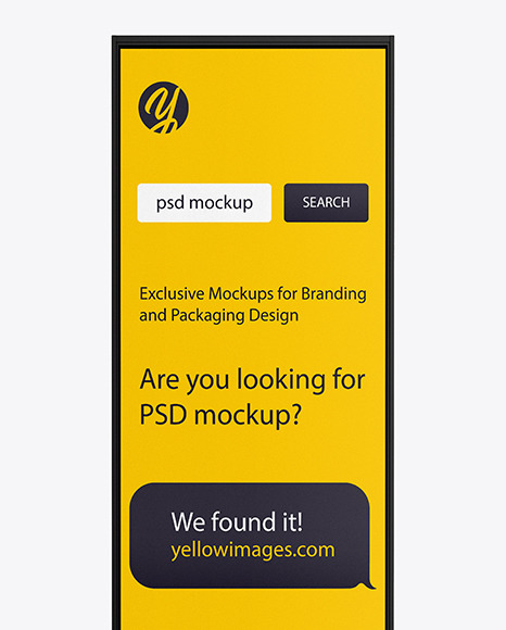 Information Stand Mockup