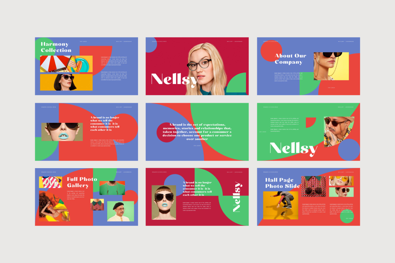 Nellsy Powerpoint Template