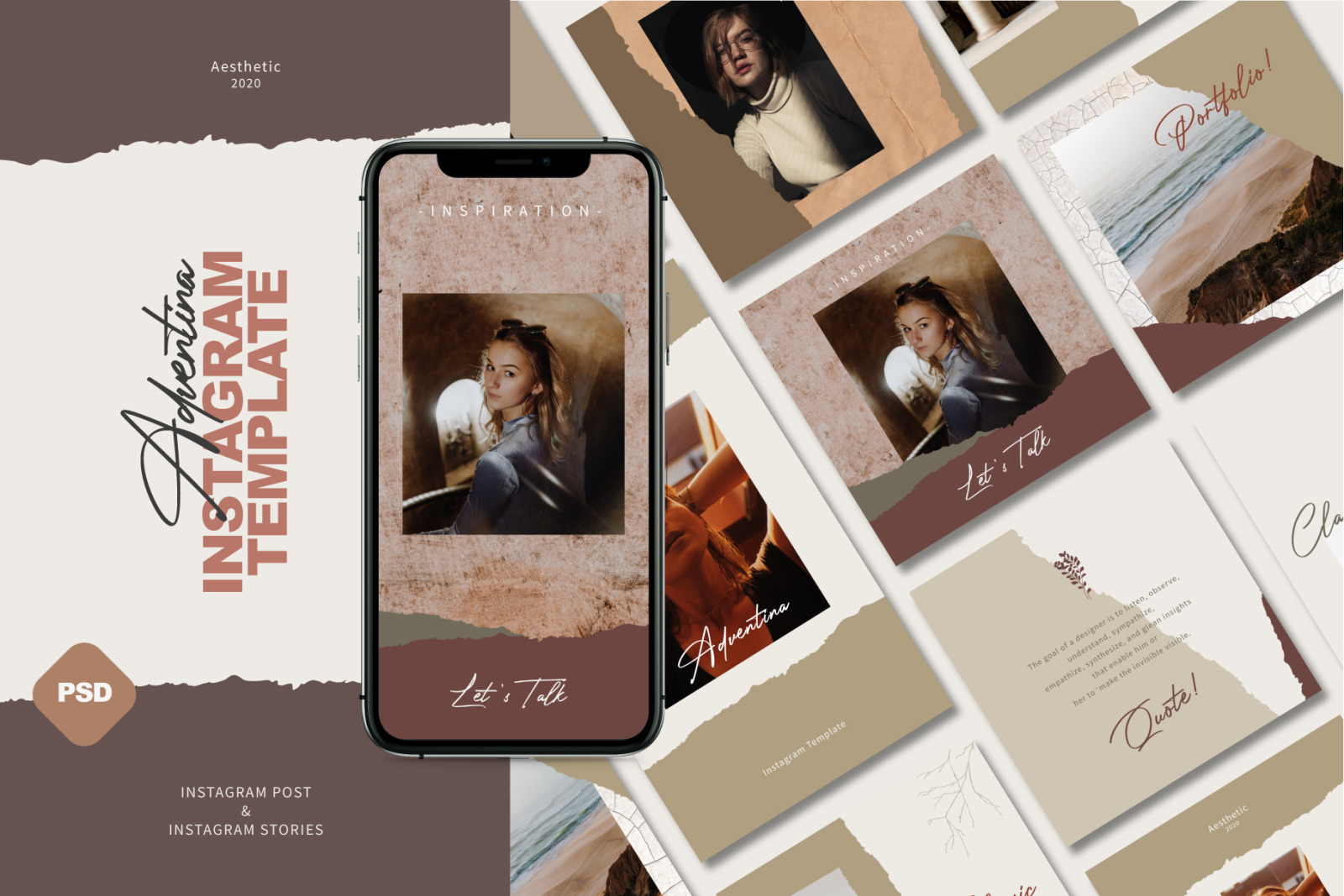 Adventina Social Media Template