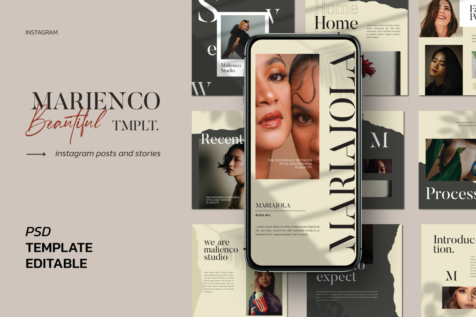 MARIENCO Instagram Posts & Stories MARIENCO Instagram Posts & Stories