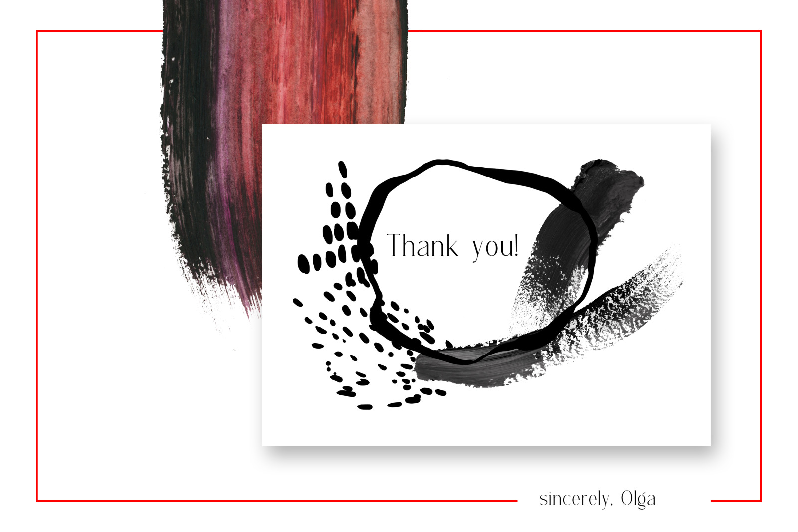 Black Friday sale templates, social media sale stickers, black brushstrokes, floral frames