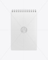 Notepad Mockup - Top View