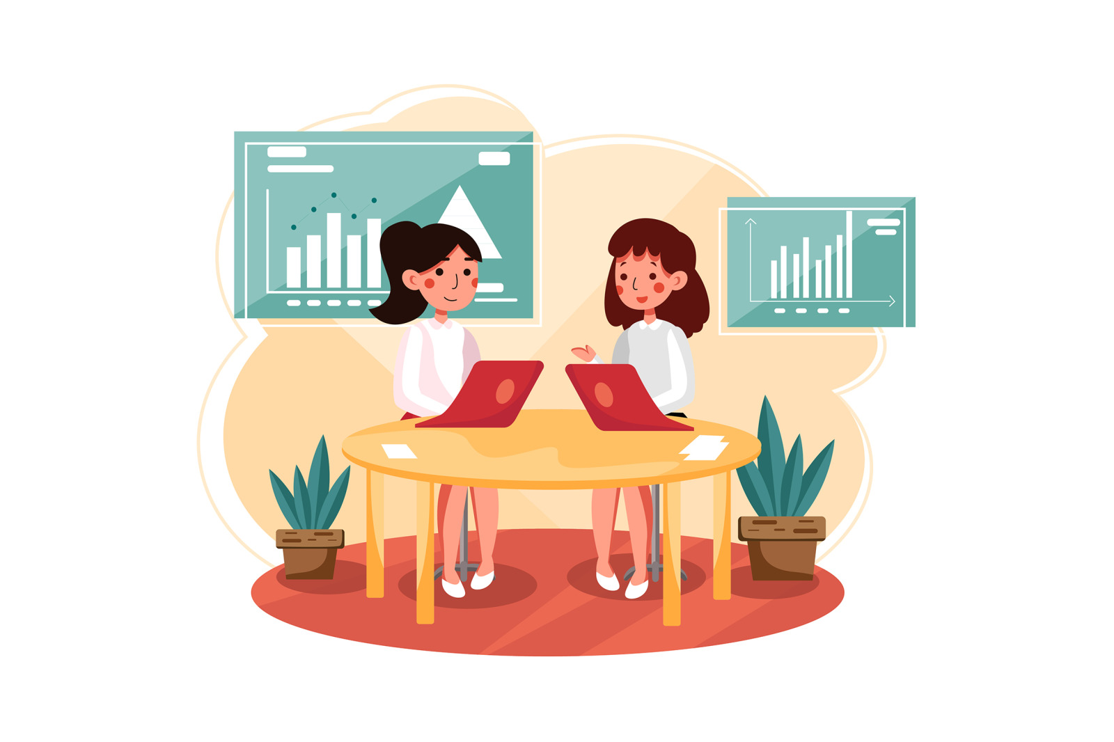 M168_ Online Marketing Illustrations M168_ Online Marketing Illustrations