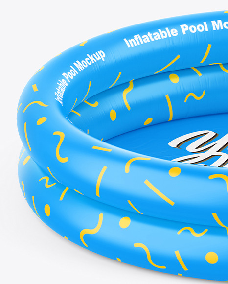 Inflatable 2-ring Pool Mockup