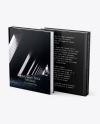 Hardcover Book w/ Matte Cover Mockup