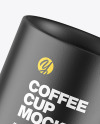 Ceramic Coffee Cup Mockup