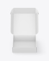 Opened Paper Box Mockup