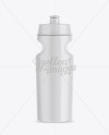 Matte Sport Bottle Mockup