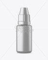 Metallic Plastic Dropper Bottle Mockup