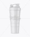 Glossy Shaker Bottle Mockup