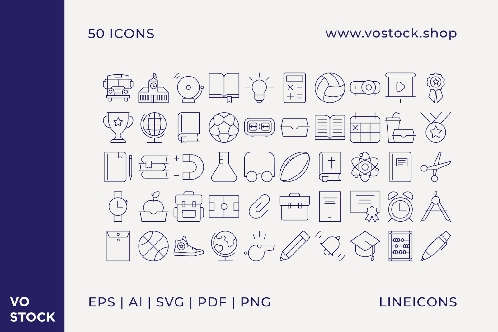 50 School Icons 50 School Icons