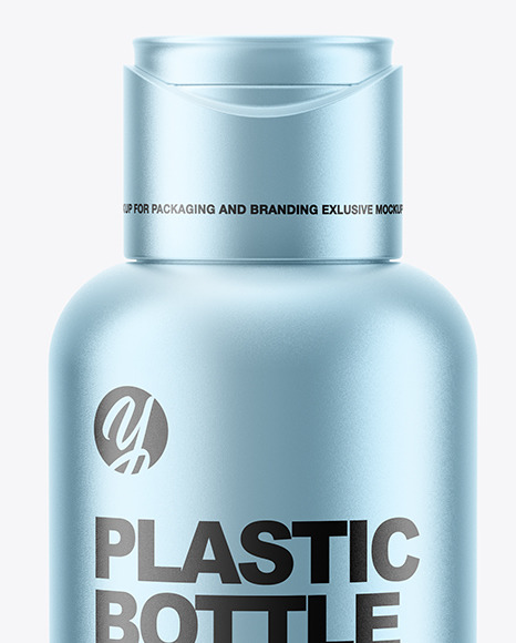 Metallic Bottle Mockup