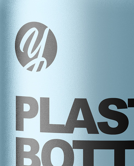 Metallic Bottle Mockup