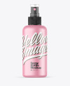 Matte Spray Bottle Mockup